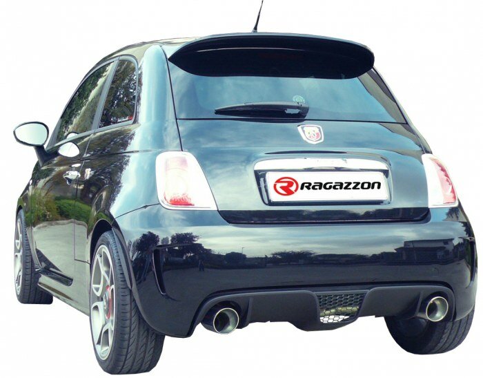stainless steel rear silencer with central Sport Line tail pipe 102 mm Oversized exhaust pipe diameter 63,5 mm&nbsp;