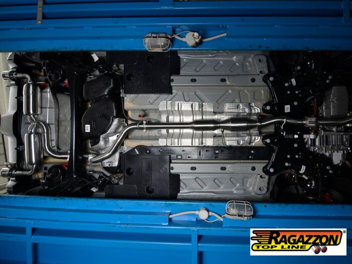 Ragazzon Einddemper Abarth 500 / 595 (typ 312) 2008- Abarth 1.4TJET (103kW) 2011-2015