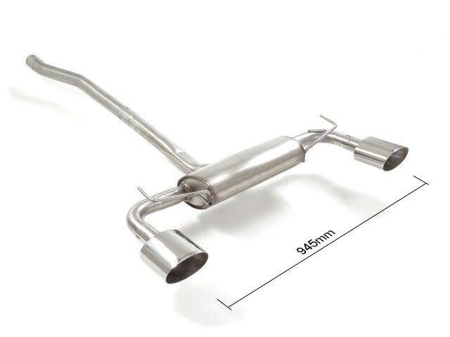 Ragazzon Einddemper Fiat 500X (typ334) 2015-2023 - 1.4Multiair (103kW) 2015-2018