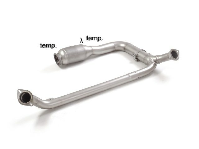 Ragazzon RVS Metalen katalysator 200 cpsi Porsche 718 Cayman(982) 2016- 2.0i Turbo (221kW) 10/2018-