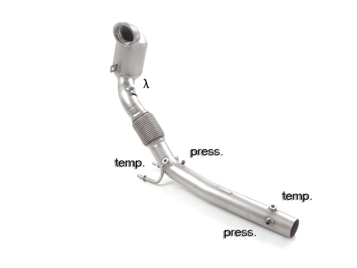 Ragazzon RVS Metalen katalysator 200 cpsi Audi A1 (typ GB) 2018- 40TFSI (147kW) 2018-2020