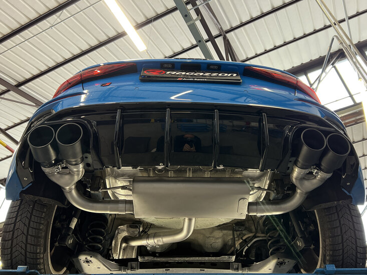 Ragazzon Einddemper Audi A3 (typ 8Y - GY) 2020- Sportback 30TFSI (81kW) 05/2020-2024
