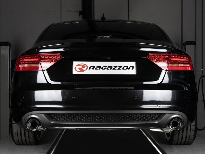 Ragazzon Einddemper Audi A5 (typ 8T) 2007-2016 - Sportback Quattro 2.0TFSI (155kW) 2008-2013