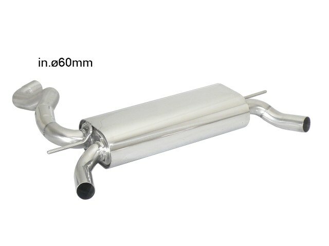 Ragazzon Einddemper Renault Clio Mk4 2012-2019 - RS Trophy 1.6 Turbo (162kW) 2015-