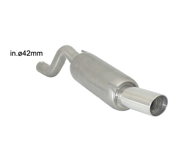Ragazzon Einddemper Opel Corsa D 2006-2014 - 1.2 16V (63kW) 2011-2014