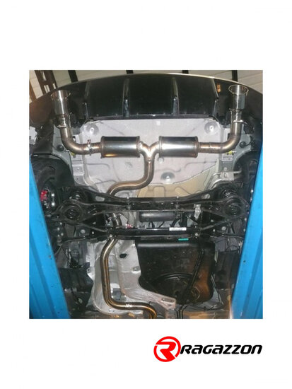 Vervangingspijp voor katalysator van rvs vereist ecu-remapping