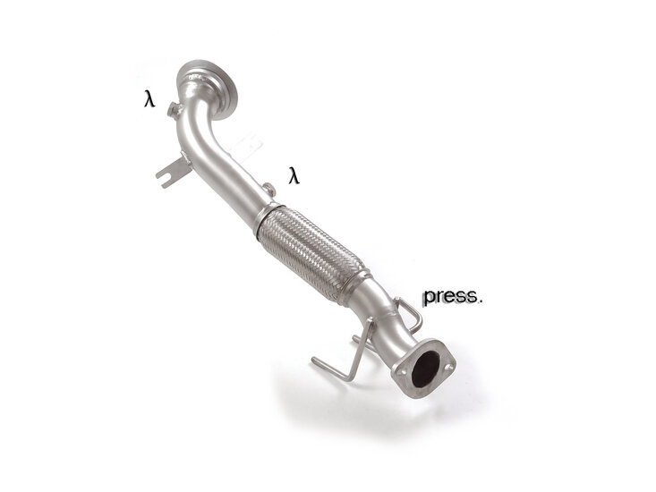 Ragazzon Vervangingspijp Ford Focus Mk4 (typ DEH) 2018- 1.5 Ecoboost (110kW / 134kW - NO Multilink) 2018-2022