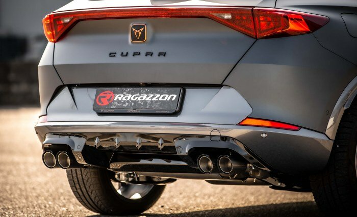 Vervangingspijp voor katalysator van rvs inclusief verwijdering van het roetfilter uitlaatpijp met een extra grote diameter van 76 mm vereist ecu-herprogrammering