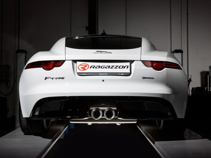 Ragazzon Voorpijp Jaguar F-Type 2013- (Coup&egrave; / Cabrio) P300 2.0 i4 (221kW) 2017-07/2018 (no Euro 6D-TEMP)
