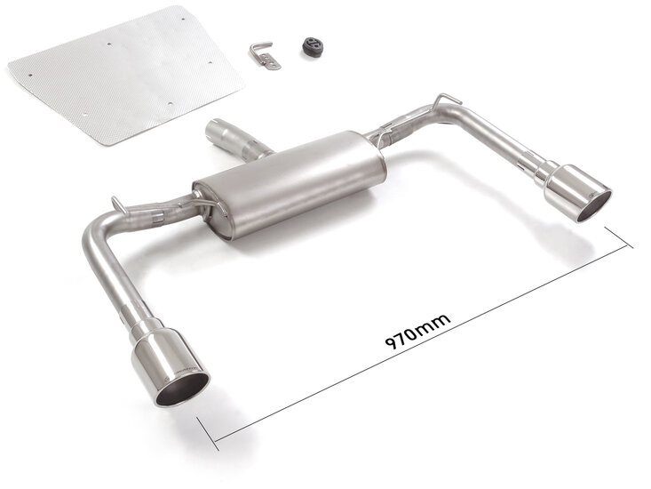 Ragazzon Einddemper Alfa Romeo Giulietta(940) 2010-2020 - 1.6JTDm2 (77kW) 2010-2015