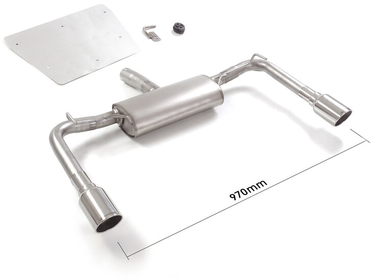 Ragazzon Einddemper Alfa Romeo Giulietta(940) 2010-2020 - 1.6JTDm2 (77kW) 2010-2015