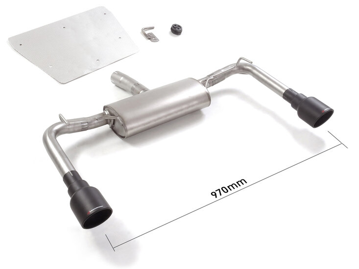 Ragazzon Einddemper Alfa Romeo Giulietta(940) 2010-2020 - 1.6JTDm2 (77kW) 2010-2015