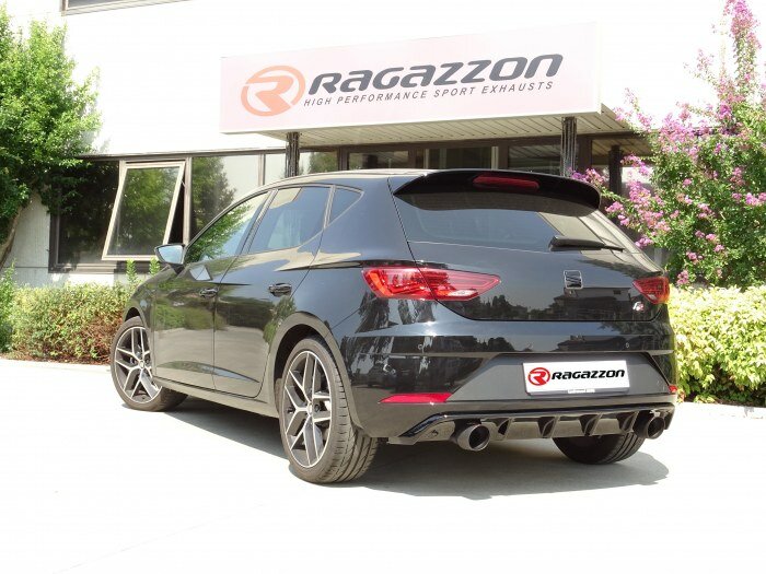Ragazzon Einddemper Seat Leon Mk3 (5F) 2012-2020 - 1.5TSI FR (96 / 110kW) 09/2018-2020