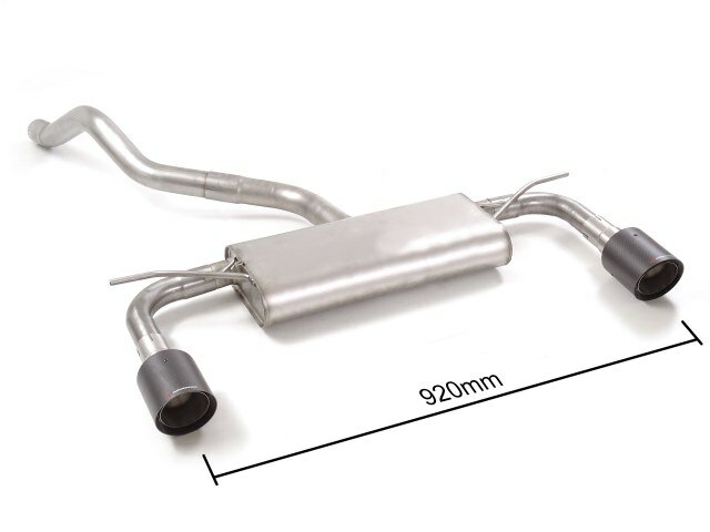 Ragazzon Einddemper Seat Leon Mk3 (5F) 2012-2020 - 1.5TSI FR (96 / 110kW) 09/2018-2020