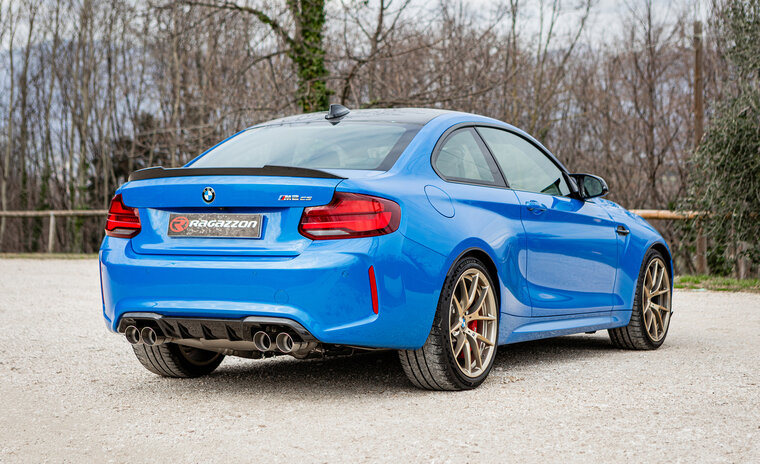 Stainless steel cat replacement pipes group N left/right&nbsp;&nbsp; Oversized exhaust pipe diameter 70 mm Requires ECU remap