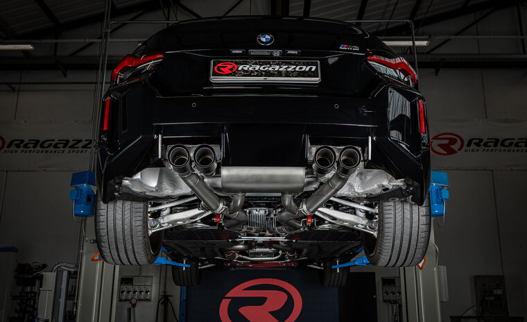 Vervangingspijpen voor katalysator van rvs links/rechts vereist ecu-remapping