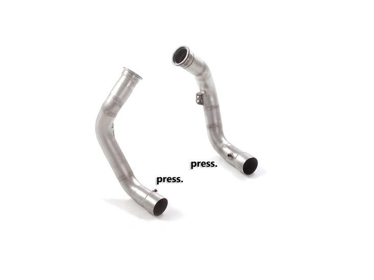 Ragazzon 2e RVS katalysatorVervangingspijp BMW M8 - F91 Cabrio Competition xDrive 4.4 (441kW / 460kW) 2019-10/2021