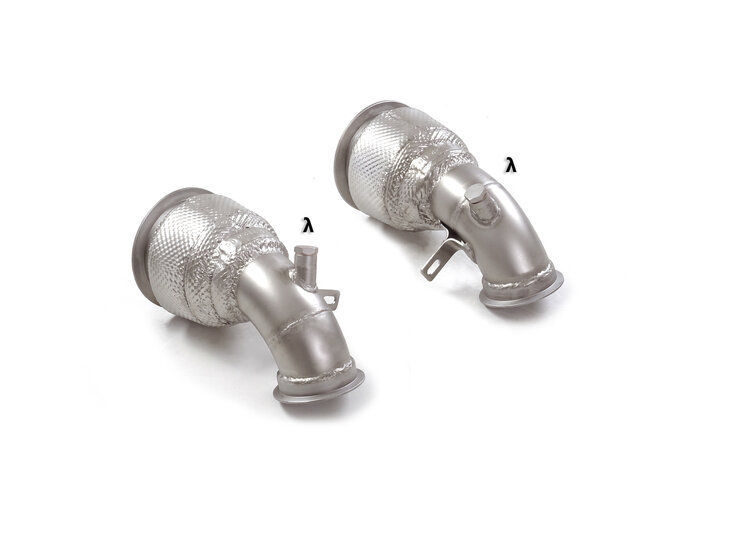 Ragazzon Vervangingspijp Porsche Panamera Mk2 (typ 971) 2016- Turbo 4.0 V8 (404kW) 2016-08/2018