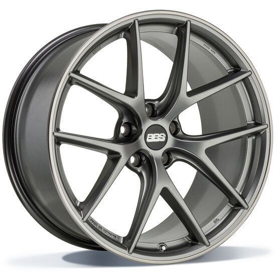 BBS CI-R - platinum silver - 10J x 19inch ET25 5x112 naaf 82