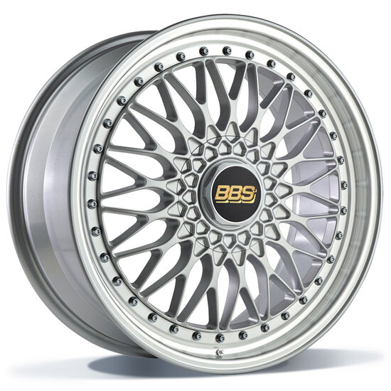 BBS Super RS - brilliant silver - 8.5J x 19inch ET43 5x112 naaf 82