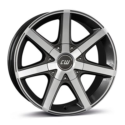 Borbet CWE - mistral anthracite glossy polished - 7J x 16inch ET40 5x130 naaf 84.1