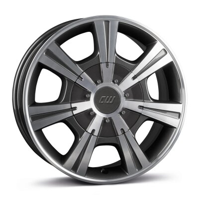 Borbet CH - mistral anthracite glossy polished - 7.5J x 17inch ET45 5x118 naaf 71.1