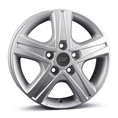 Borbet CWD - crystal silver - 6J x 16inch ET68 5x130 naaf 78.1