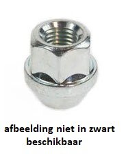 ST Wielmoeren - Bol-conisch M14x1.5 20mm (open) R14, SW19 - set 10 stuks zwart - ST56110442