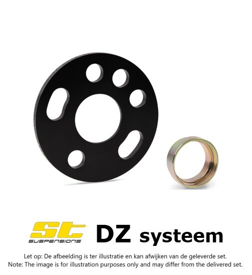 ST Wheelspacers Renault Kadjar 2015- 30mm (per as) systeem DZ