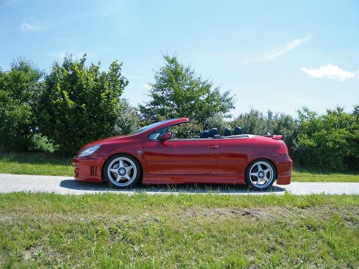Rieger Tuning sideskirt Rechts Peugeot 307