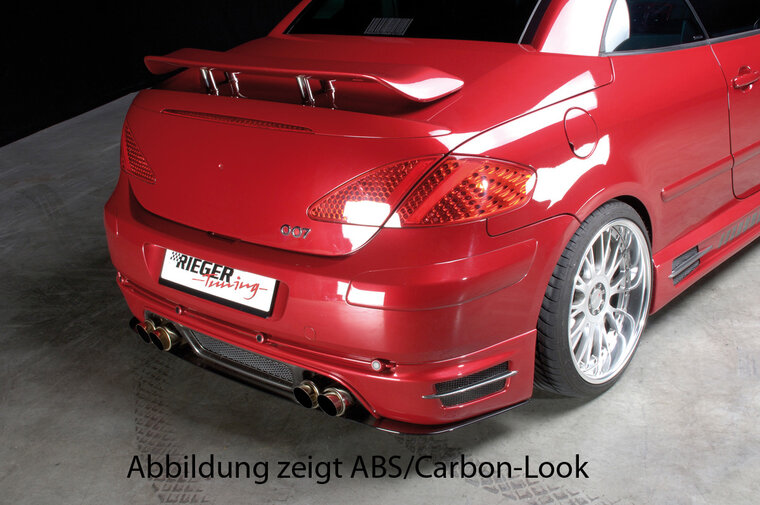 Rieger Tuning achterbumper verlenging Peugeot 307