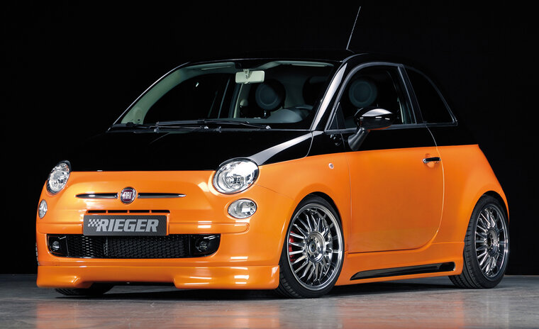 Rieger Tuning sideskirt Links Fiat 500
