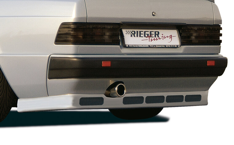 Rieger Tuning achterbumper verlenging Mercedes 190 [W201] Sedan