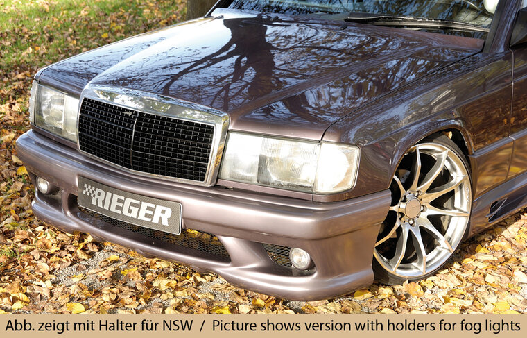 Rieger Tuning voorbumper Mercedes 190 [W201] Sedan