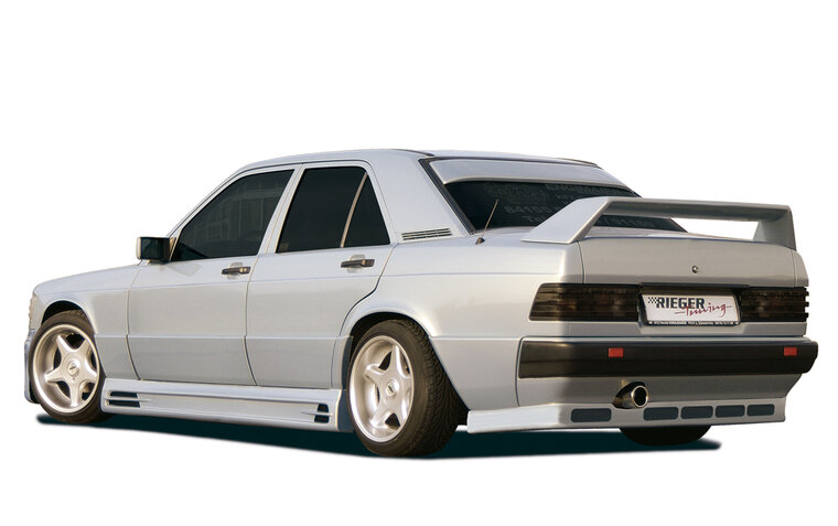 Rieger Tuning achtervleugel Mercedes 190 [W201] Sedan