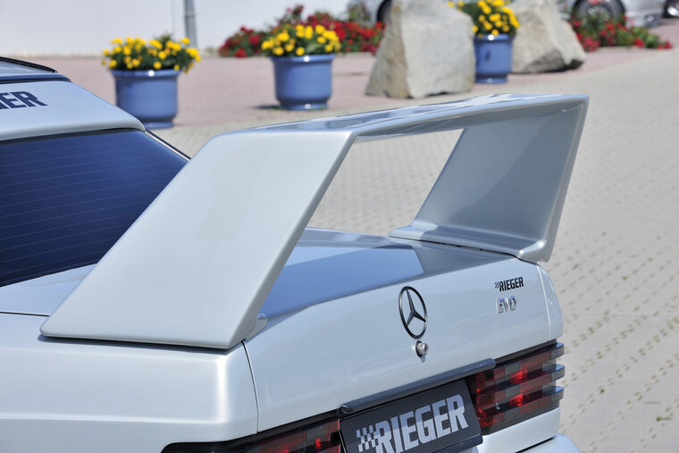 Rieger Tuning achtervleugel Mercedes 190 [W201] Sedan