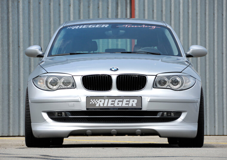 Rieger Tuning voorspoiler lip BMW 1-Serie E81