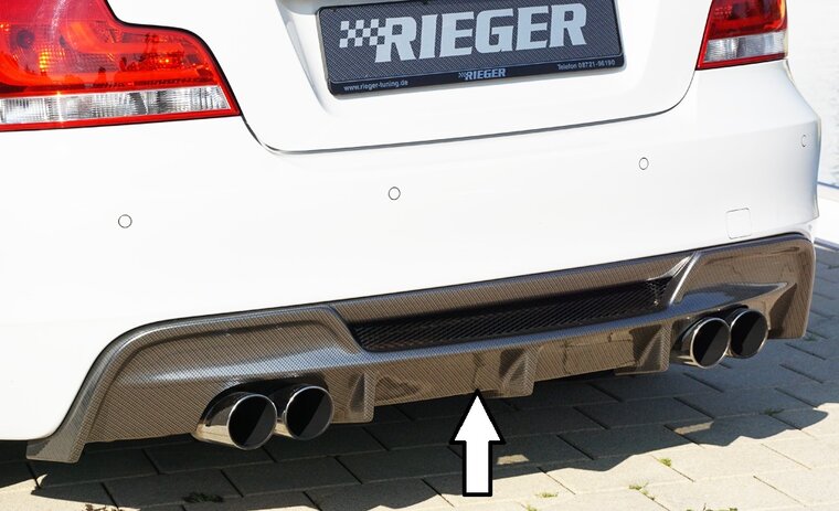 Rieger Tuning diffuser BMW 1-Serie E82/88