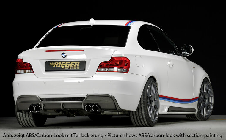 Rieger Tuning diffuser BMW 1-Serie E82/88