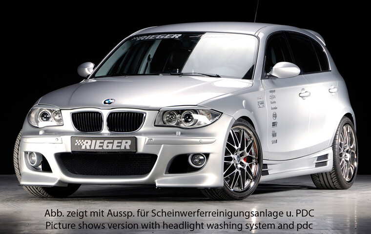 Rieger Tuning voorbumper BMW 1-Serie E82/88