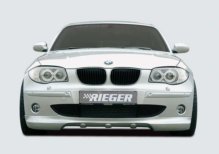 Rieger Tuning voorspoiler lip BMW 1-Serie E87