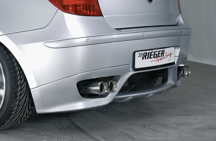 Rieger Tuning achterbumper verlenging BMW 1-Serie E87