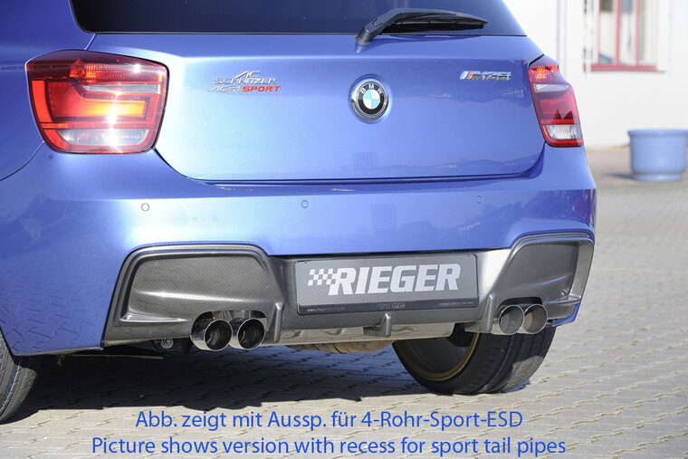 Rieger Tuning diffuser BMW 1-serie F20