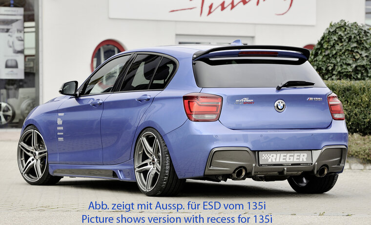 Rieger Tuning diffuser BMW 1-serie F20