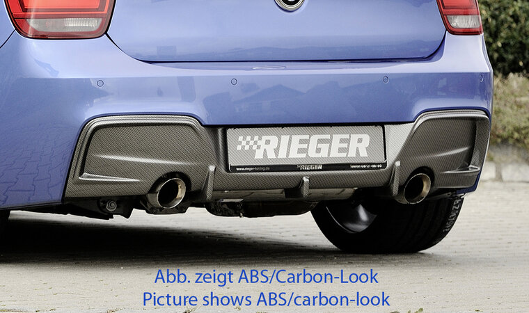 Rieger Tuning diffuser BMW 1-serie F20