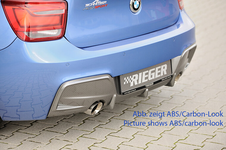 Rieger Tuning diffuser BMW 1-serie F20