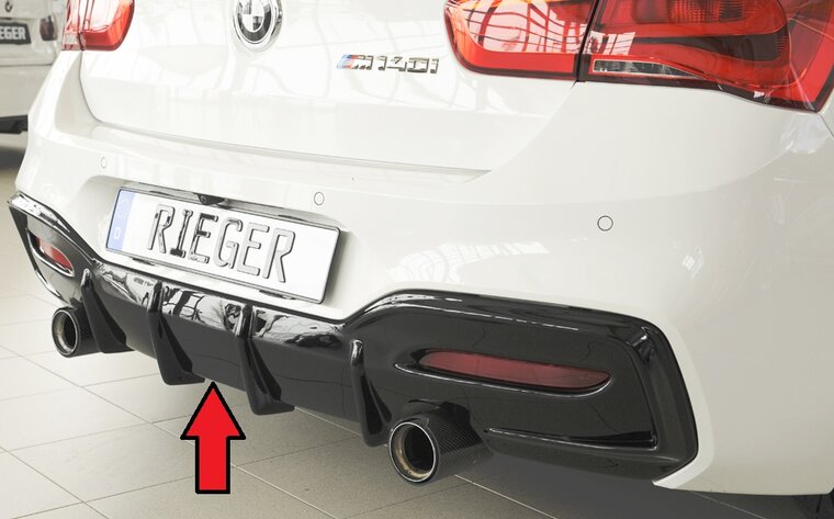 Rieger Tuning diffuser BMW 1-serie F20