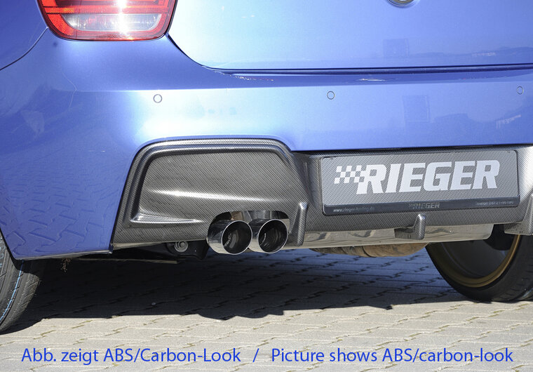 Rieger Tuning diffuser BMW 1-serie F21