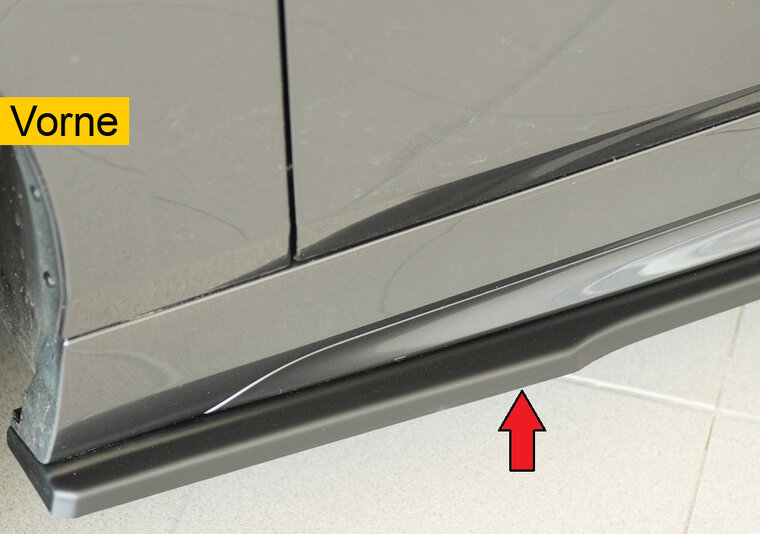 Rieger Tuning sideskirt aanzetstuk Links BMW 1-serie F40