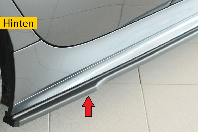 Rieger Tuning sideskirt aanzetstuk Rechts BMW 1-serie F40